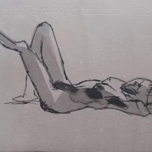 Cuerpo en Esencia: Desnudo artístico en aguada - Imagen del producto